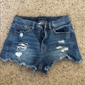 Aeropostale Stretchy Denim Shorts